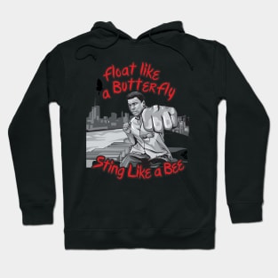 Mohammad Ali - Float like a butterfly, sting like a bee Hoodie